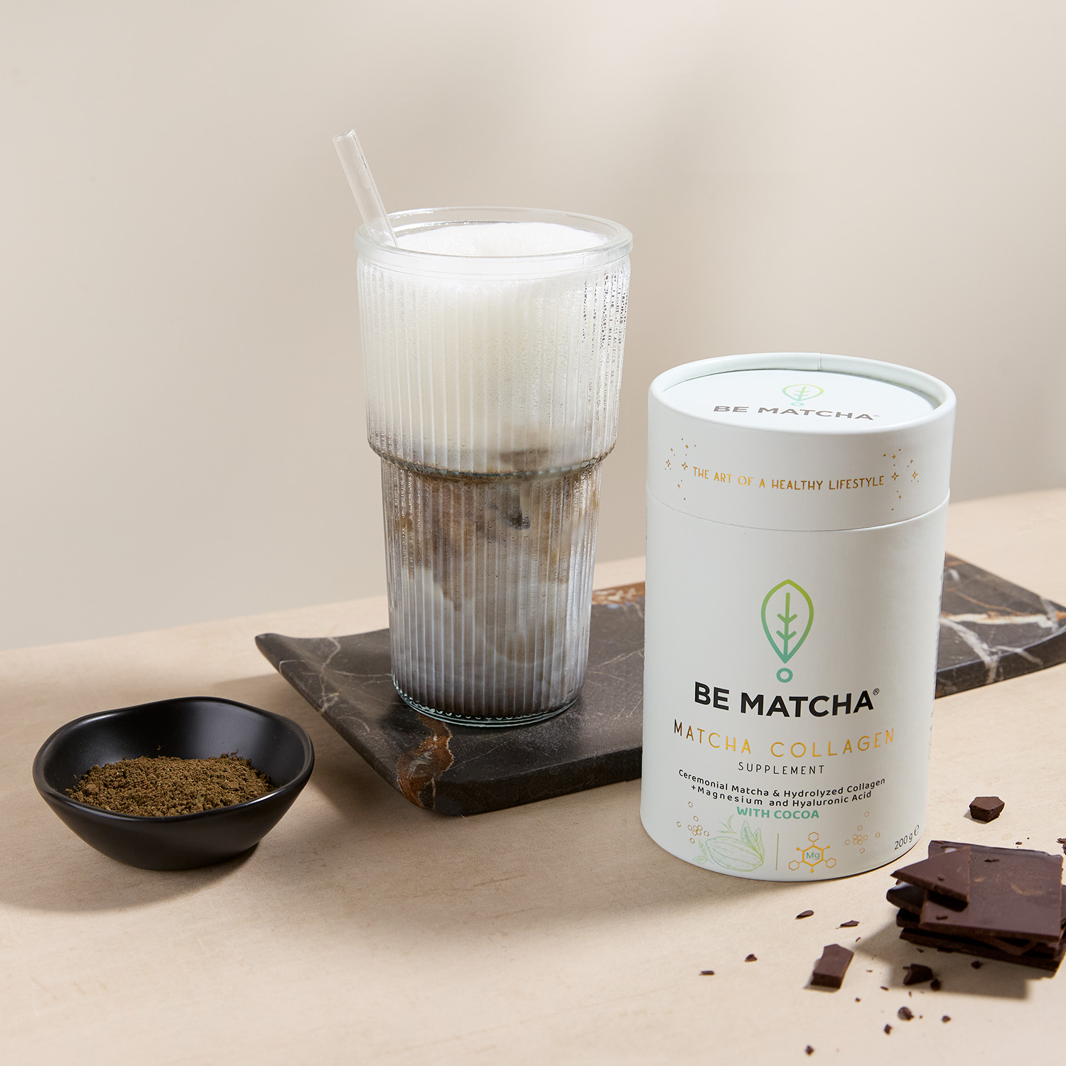 Matcha Colágeno Chocolate - Imagen 3